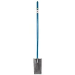 King Of Spades All Steel Spade, 13 Inch Tapered Blade, 54 Inch Handle