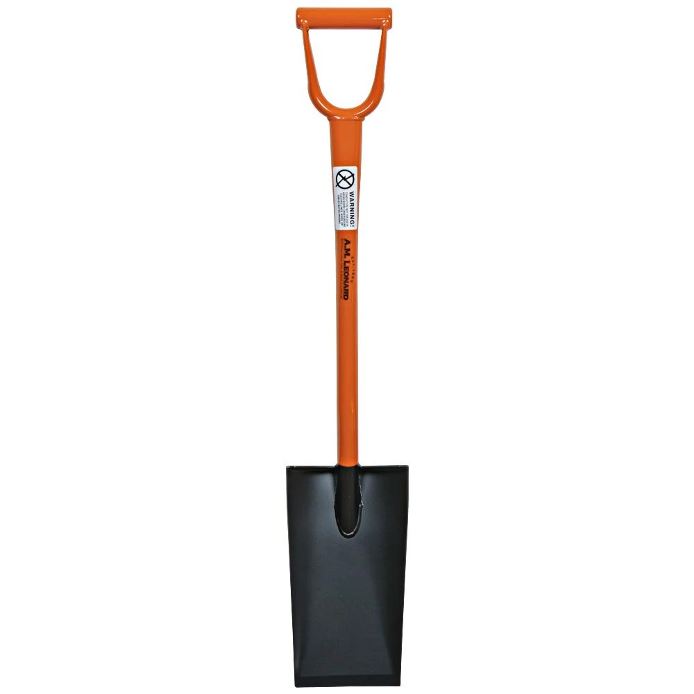 A.M. Leonard All Steel Nursery Spade With D-Grip Handle – 13 Inch Blade 3 A.M. Leonard All Steel Nursery Spade With D-Grip Handle – 13 Inch Blade