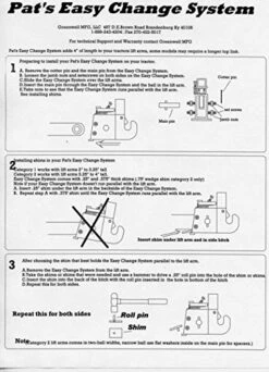 Category #2 Pat’s Easy Change With Stabilizer Bar – Best Quick Hitch System On The Market – Flexible, Durable And Affordable – Comes W/ 4 Pair Of Lych Pin Washers -Gardening Series Store 514wYhipYeL