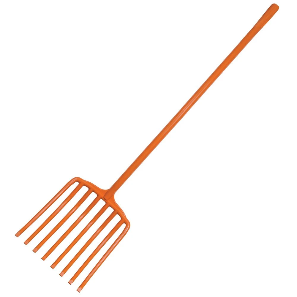 A.M. Leonard All Poly Scoop Fork, 8 Tine, 63 Inches Long 3 A.M. Leonard All Poly Scoop Fork, 8 Tine, 63 Inches Long