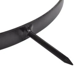 Festnight 11.8″ Garden Lawn Roller With 5 Aerator Bands, Black -Gardening Series Store 51tGya bBwL