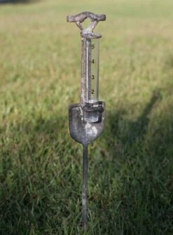 Bird’s Nest Gifts And Antiques Rain Gauge Garden Spade Shovel Cast Iron For Vegetable Flower Gardener #800-70