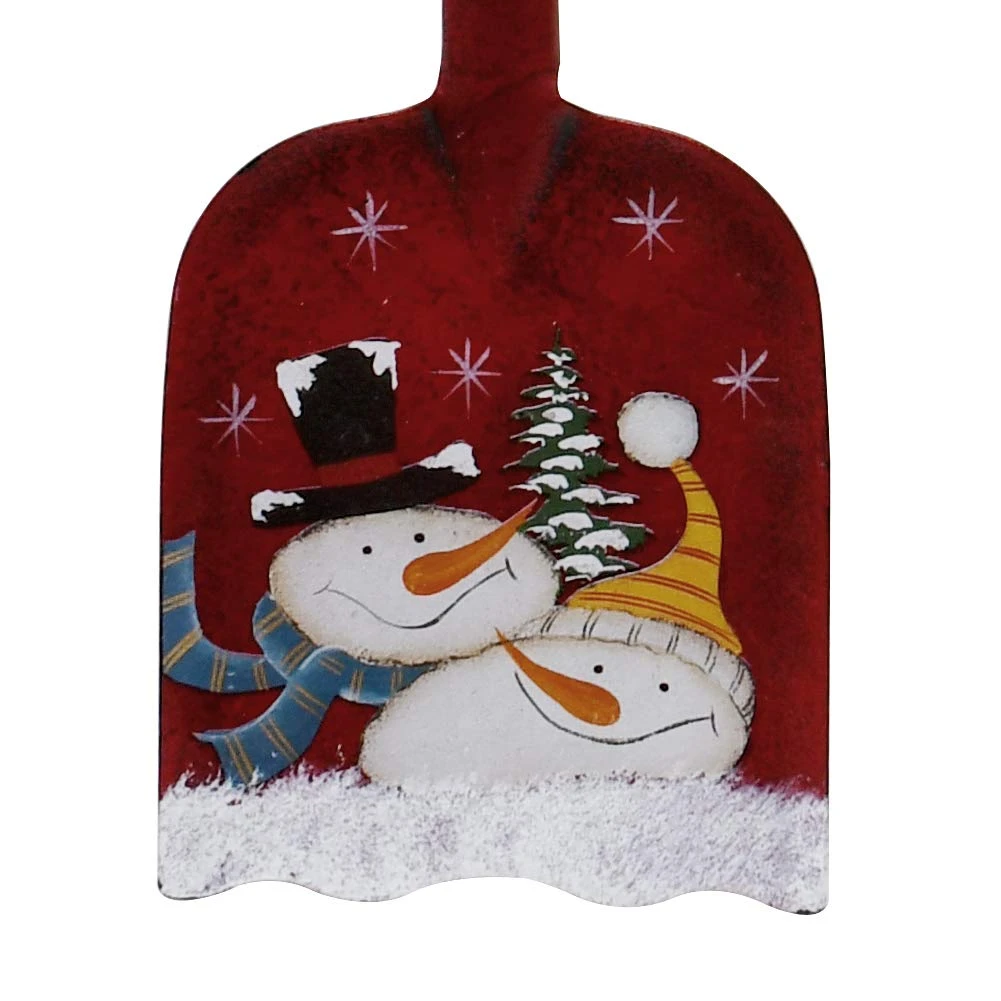 E-view Christmas Decor Decorative Snow Shovels With Snowman Santa Pattern, 23″ Mini Shovel Xmas Holiday Decoration For Home Yard Porch Lawn Indoor Outdoor Garden Digger 4 E-view Christmas Decor Decorative Snow Shovels With Snowman Santa Pattern, 23″ Mini Shovel Xmas Holiday Decoration For Home Yard Porch Lawn Indoor Outdoor Garden Digger - Image 2