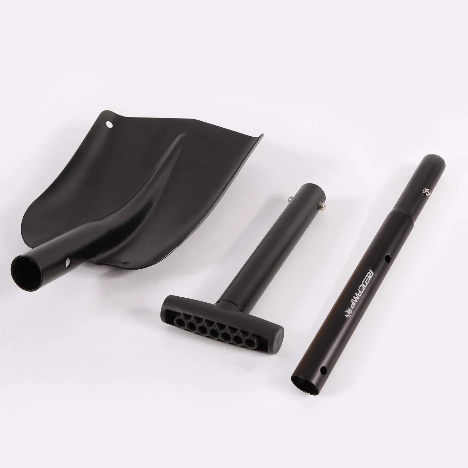 REDCAMP Aluminum Lightweight Snow Shovel For Car Emergency, 21″-32″ Durable Compact Collapsible Snowboard Shovel,Gold,Black And Red 4 REDCAMP Aluminum Lightweight Snow Shovel For Car Emergency, 21″-32″ Durable Compact Collapsible Snowboard Shovel,Gold,Black And Red - Image 2