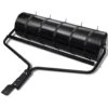 Festnight 11.8″ Garden Lawn Roller With 5 Aerator Bands, Black
