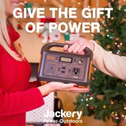 Jackery Portable Power Station Explorer 240, 240Wh Backup Lithium Battery, 110V/200W Pure Sine Wave AC Outlet, Solar Generator (Solar Panel Not Included) For Outdoors Camping Travel Hunting Emergency -Gardening Series Store 71JWTytD2oL