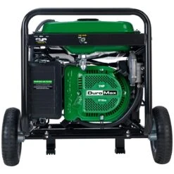 DuroMax XP4850EH Generator-4850 Watt Gas Or Propane Powered-Electric Start-Camping & RV Ready, 50 State Approved Dual Fuel Portable Generator, Green -Gardening Series Store 71OZvEXINjL