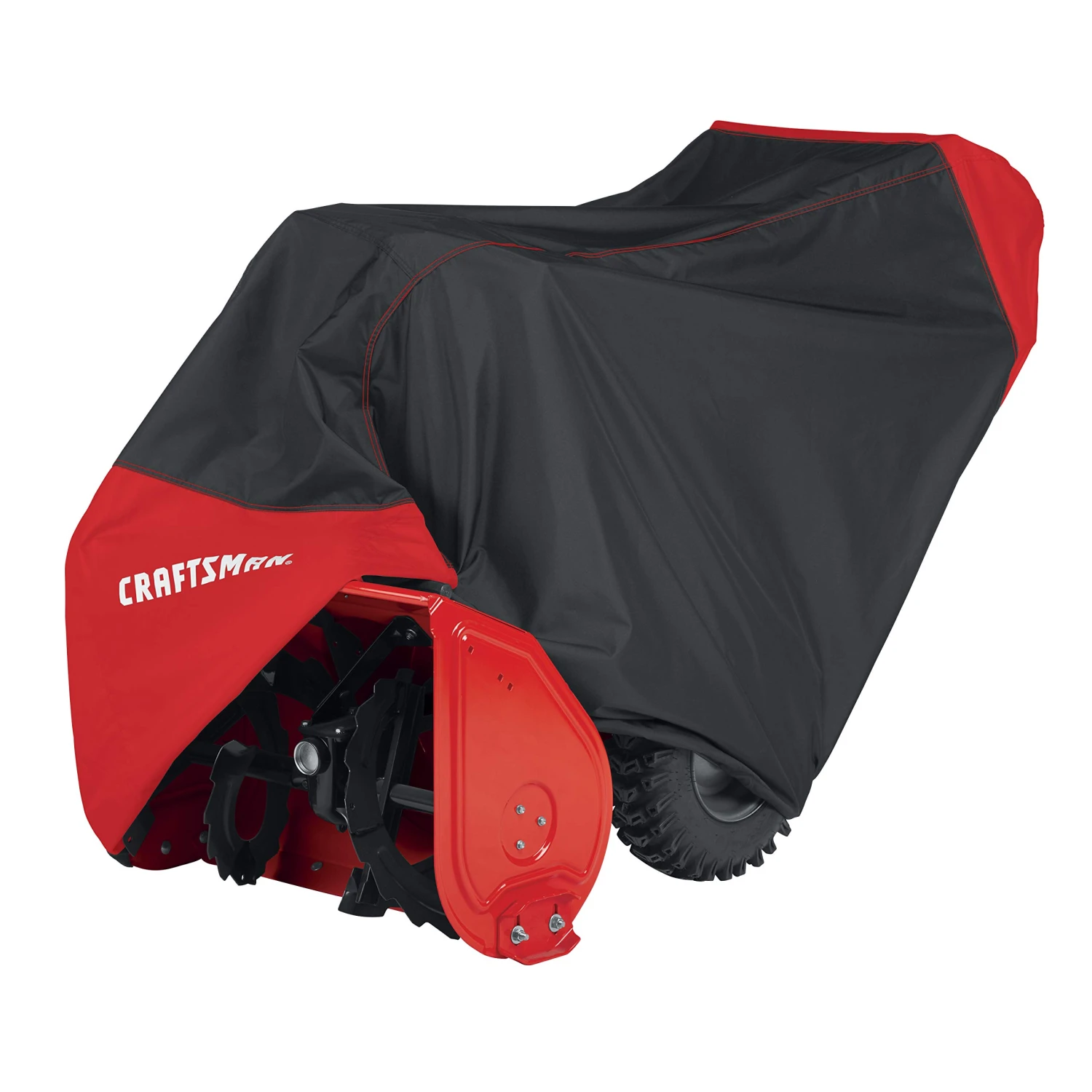 Craftsman Single Stage Gas Snow Blower Cover, Black/red 6 Craftsman Single Stage Gas Snow Blower Cover, Black/red - Image 4