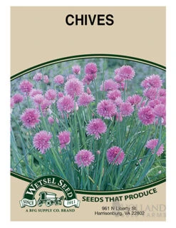 Menu Container/Small Space Vegetable Garden -Gardening Series Store 75506 chives front