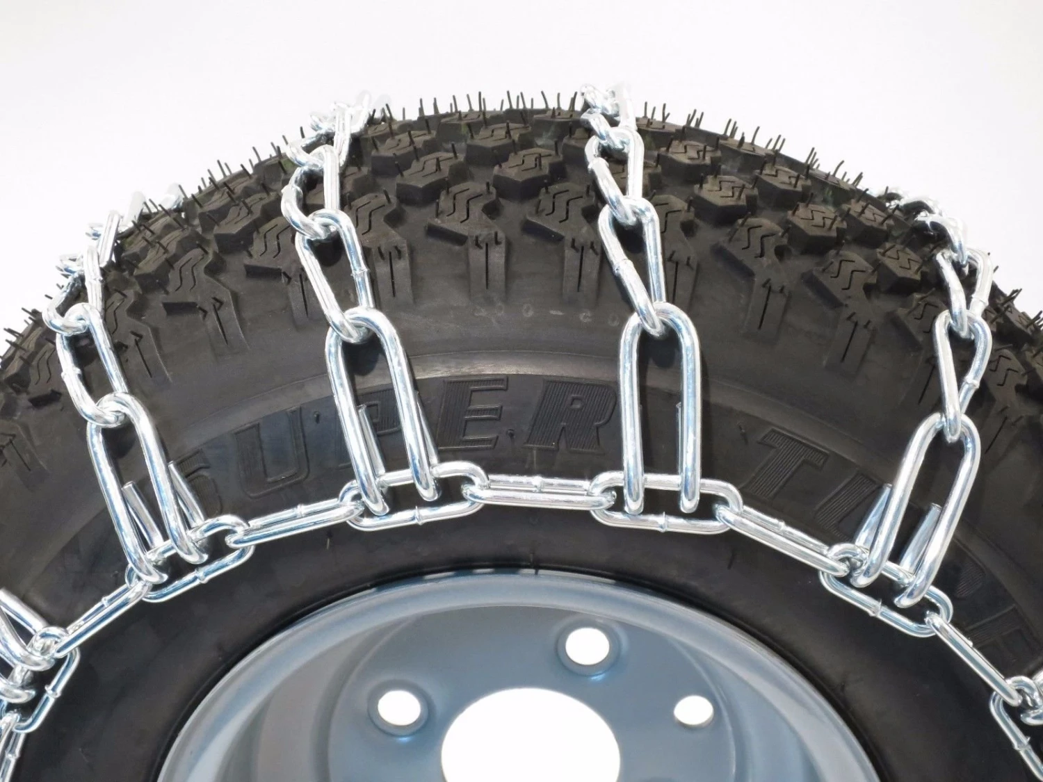 The ROP Shop New Pair 2 Link TIRE Chains 24×12-12 For John Deere Lawn Mower Tractor Rider 4 The ROP Shop New Pair 2 Link TIRE Chains 24×12-12 For John Deere Lawn Mower Tractor Rider - Image 2