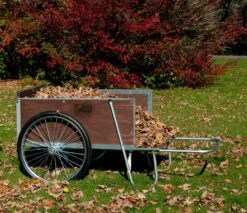 M26P Large Yard/Garden Cart With Pneumatic Wheels