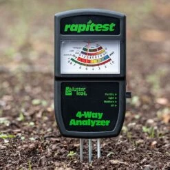 Luster Leaf® Rapitest® Electronic 4-Way Soil Analyzer